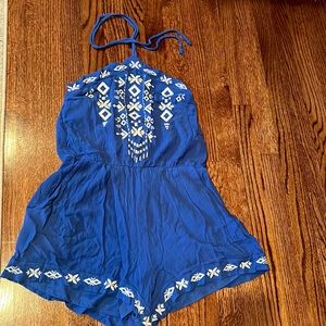 Target romper with pockets